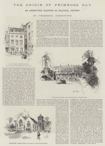 El Origen del Día de la Primavera, un Capítulo No Escrito en la Historia Política, por Frederick Greenwood